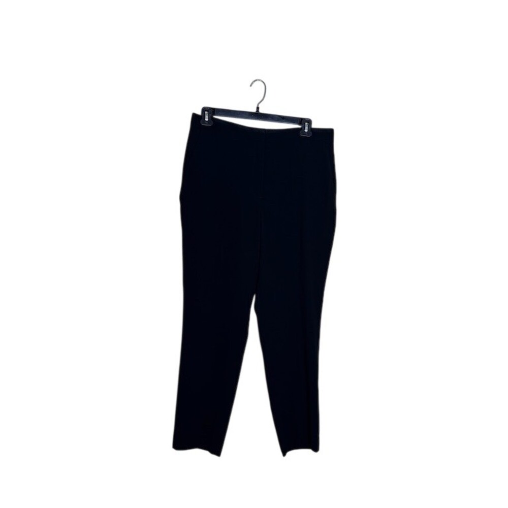 rag & bone New York Pants Womens Size 12 Black Straight Leg Ankle Dress Pants